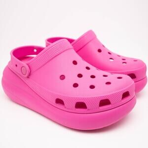 Crocs Classic Crush Clog Juice Hot Pink Size W 10 M 8 Platform Shoes